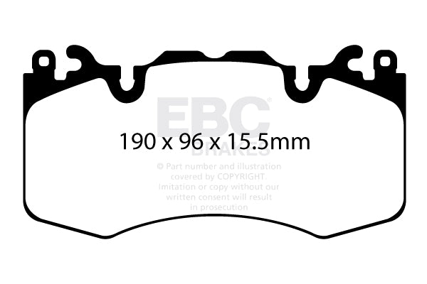EBC Brakes Ultimax OE Replacement Brake Pad Set – DPX2064