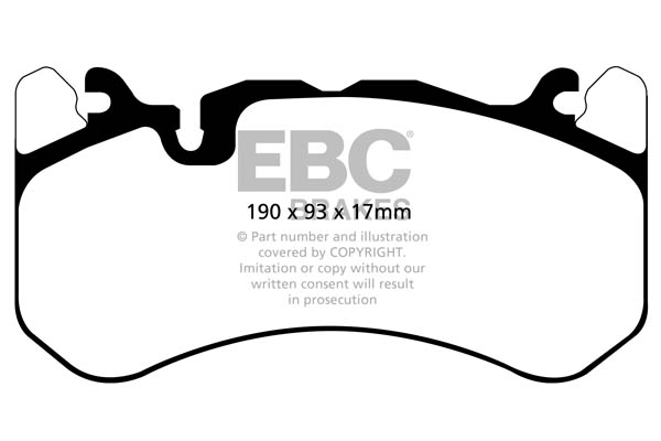EBC Brakes Yellowstuff 4000 Series Street – DP42080R