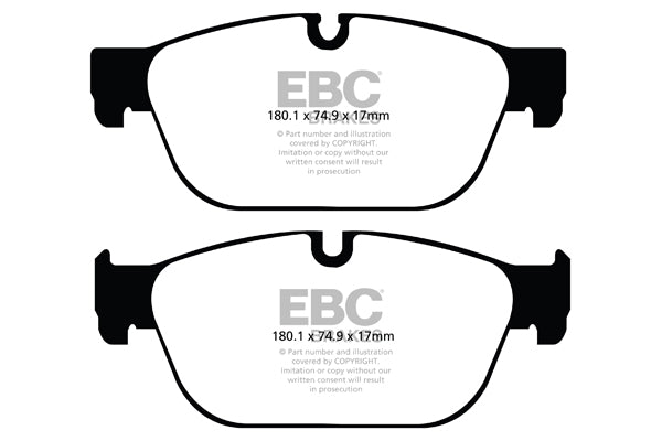 EBC Brakes Ultimax OE Replacement Brake Pad Set – DPX2092