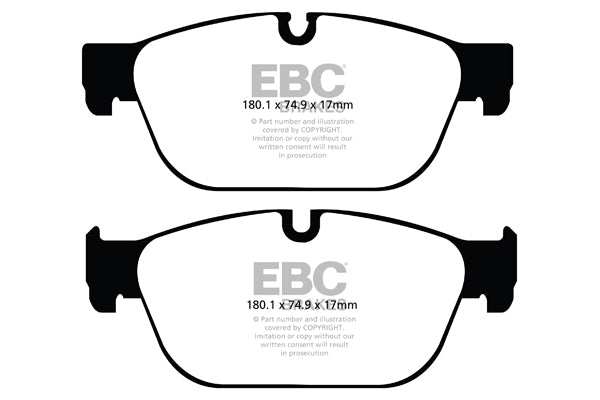 EBC Brakes Ultimax OE Replacement Brake Pad Set DPX2092 - Performance HQ - United Kingdom