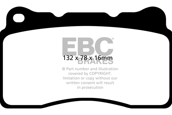 EBC Brakes Yellowstuff 4000 Series Street – DP42093R