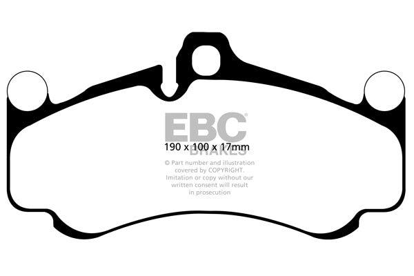 EBC Brakes Yellowstuff 4000 Series Street – DP42094R
