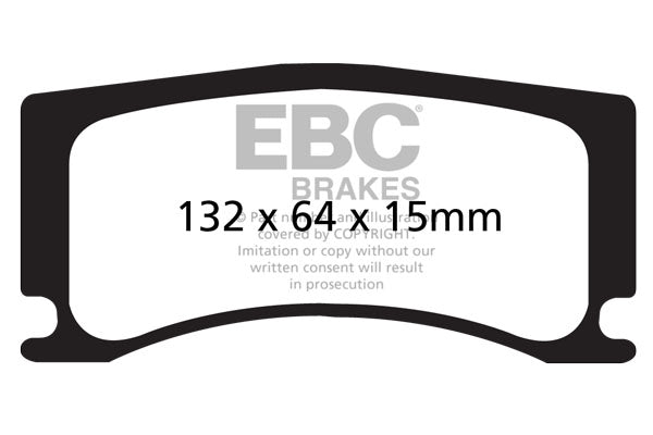 EBC Brakes Yellowstuff 4000 Series Street – DP42112R
