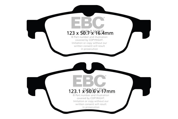 EBC Brakes Ultimax OE Replacement Brake Pad Set – DPX2124