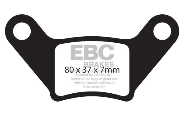 EBC Brakes Ultimax OE Replacement Brake Pad Set – DPX2129