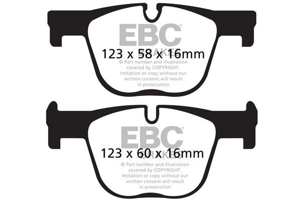 EBC Brakes Yellowstuff 4000 Series Street – DP42127R
