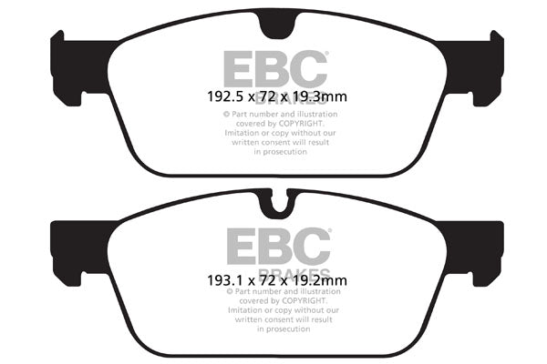EBC Brakes Yellowstuff 4000 Series Street – DP42155R