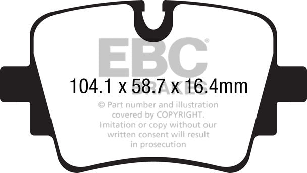 EBC Brakes Yellowstuff 4000 Series Street – DP42190R