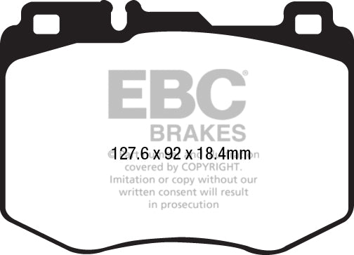 EBC Brakes Yellowstuff 4000 Series Street – DP42210R