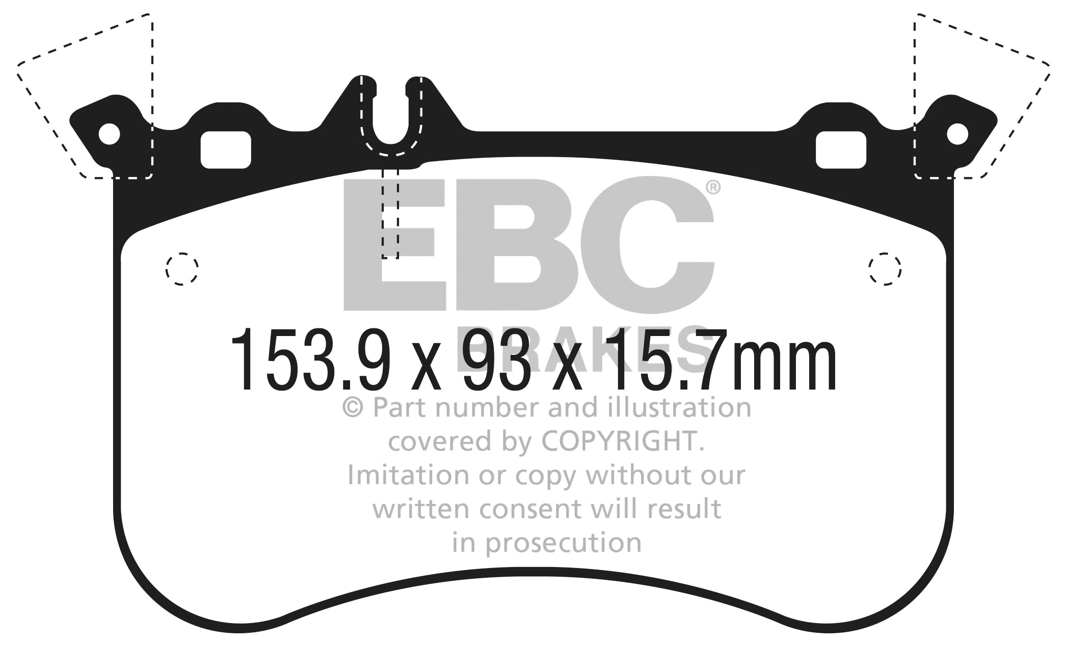 EBC Brakes Yellowstuff 4000 Series Street – DP42311R
