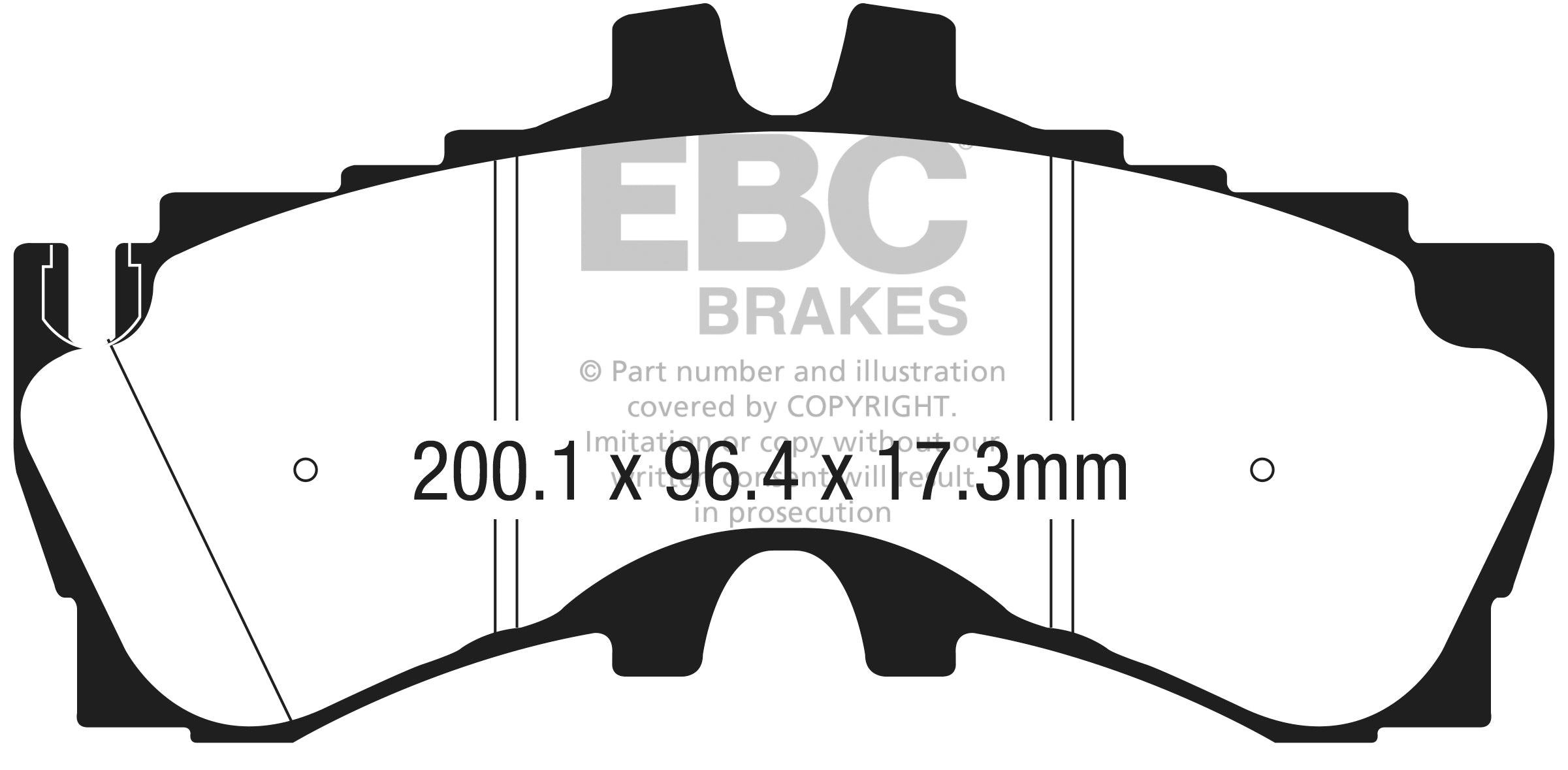 EBC Brakes Yellowstuff 4000 Series Street – DP42320R