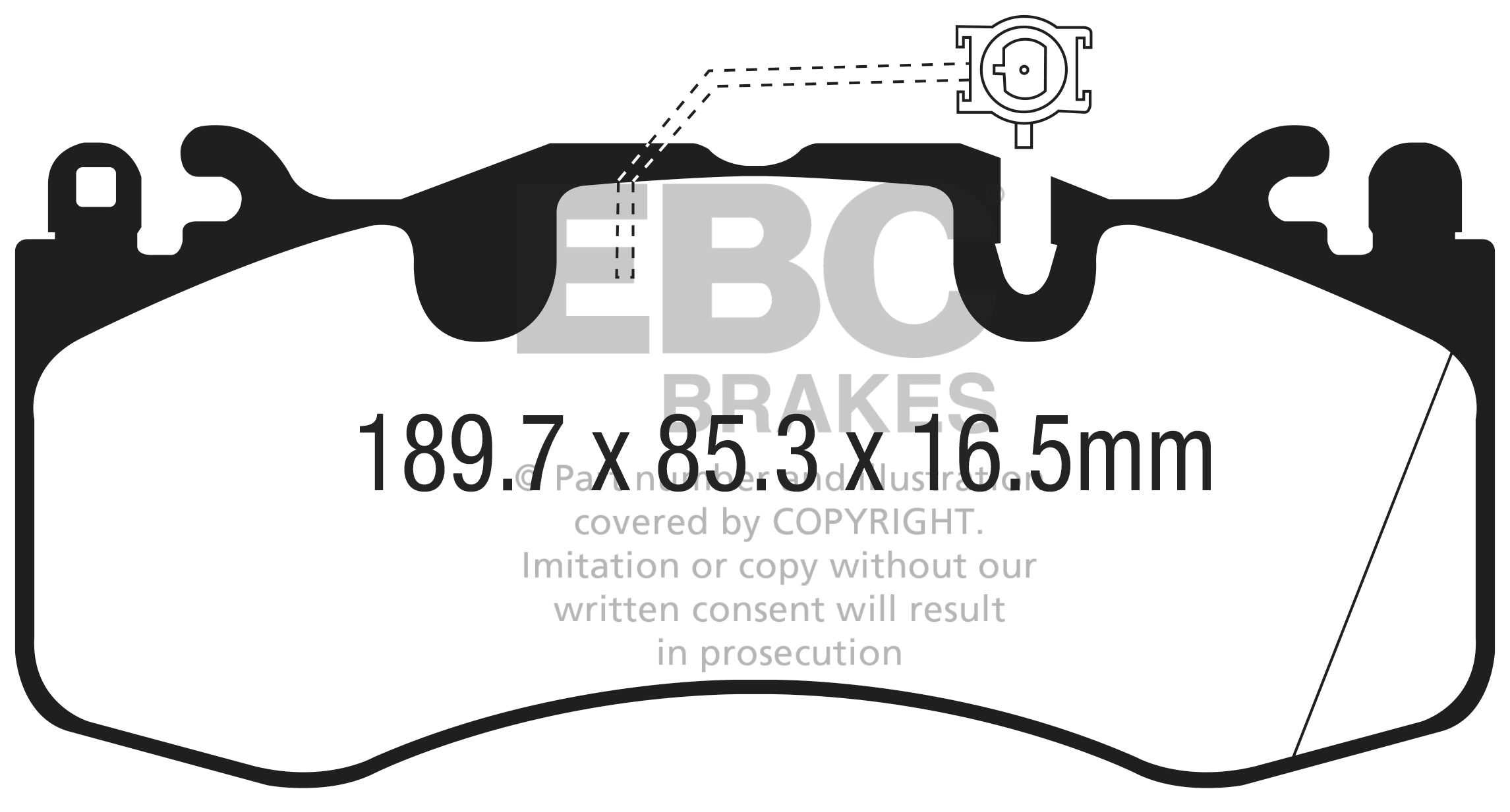 EBC Brakes Yellowstuff 4000 Series Street – DP42331R