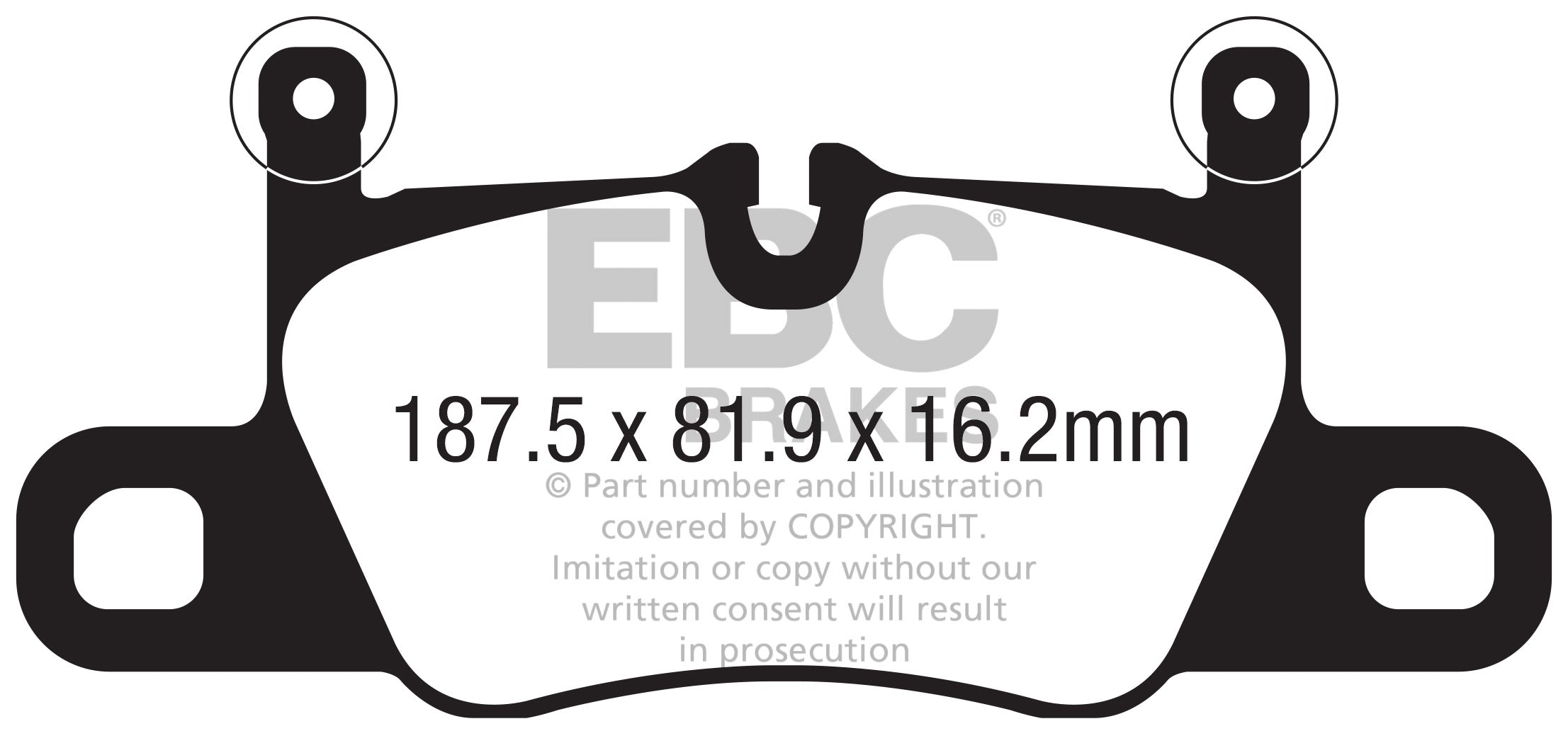 EBC Brakes Yellowstuff 4000 Series Street – DP42371R
