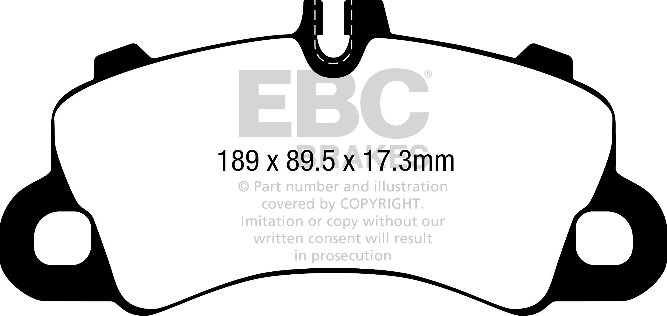 EBC Brakes Yellowstuff 4000 Series Street – DP42378R