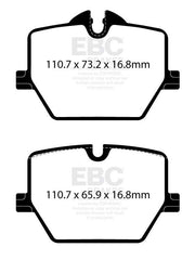 EBC Brakes Racing RP-X Track and Race Brake Pads DP82415RPX - Performance HQ - United Kingdom