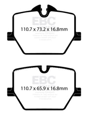 EBC Brakes Racing RP-X Track and Race Brake Pads – DP82415RPX