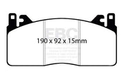 EBC Brakes Racing RP-X Track and Race Brake Pads DP83055RPX - Performance HQ - United Kingdom