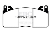 EBC Brakes Racing RP-1 Track and Race Brake Pads – DP83055RP1