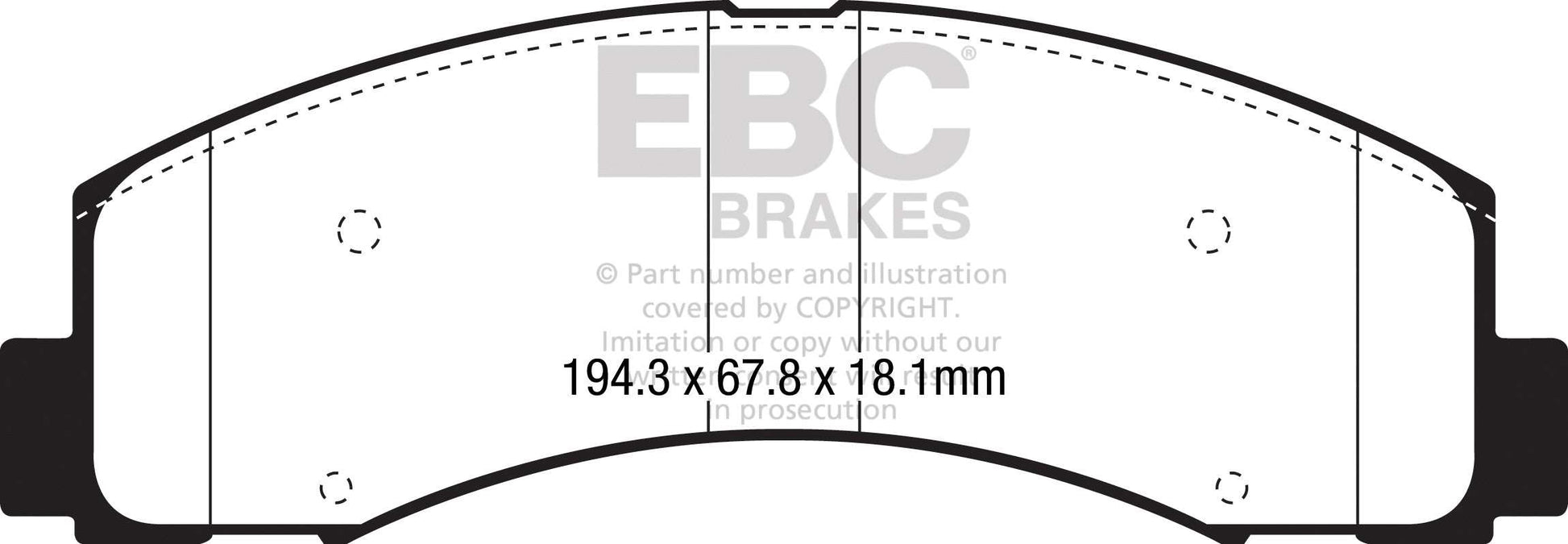 EBC Brakes Bundle Front 350mm GD Discs with Yellowstuff Pads PD13KF877 - Performance HQ - United Kingdom