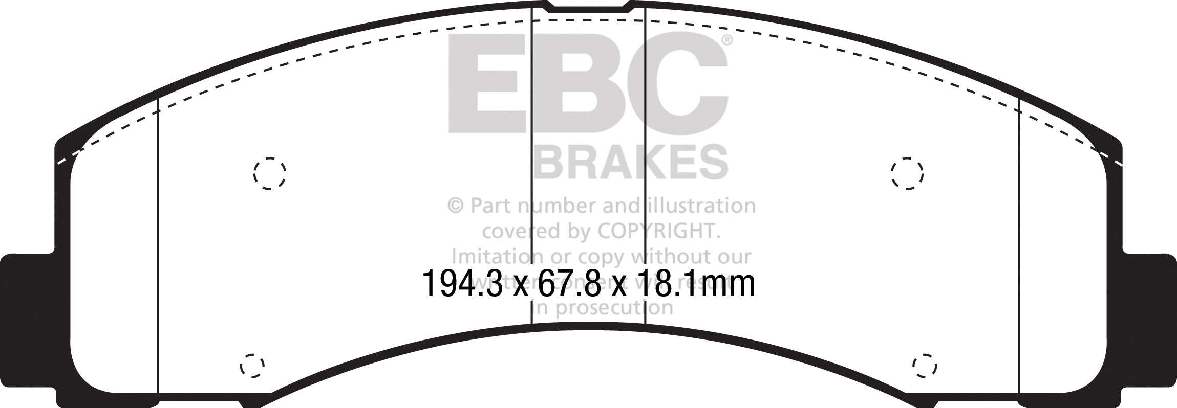 EBC Brakes Bundle Front 350mm GD Discs with Greenstuff 6000 Pads PD11KF1373 - Performance HQ - United Kingdom