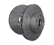 EBC Brakes 338x26mm Front GD Series Sport Discs (Pair) GD1684RD - Performance HQ - United Kingdom