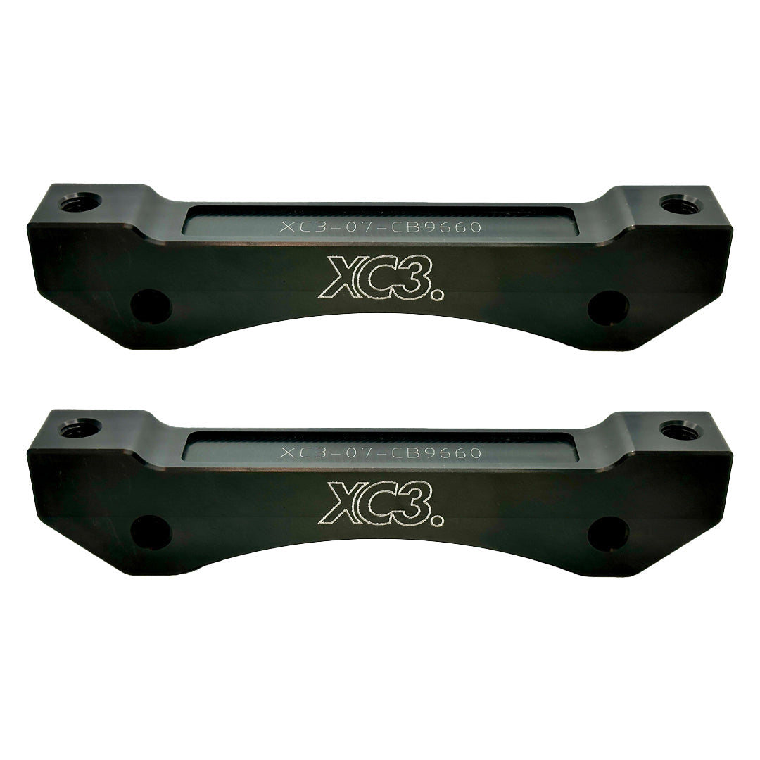 BMW M3 E9X Caliper Carrier – BTCC Rotor Upgrade for AP Racing CP9660 Caliper | XC3 Engineering