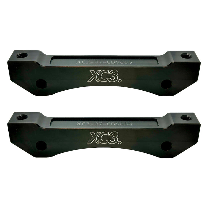 BMW M3 E9X Caliper Carrier – BTCC Rotor Upgrade for AP Racing CP9660 Caliper | XC3 Engineering