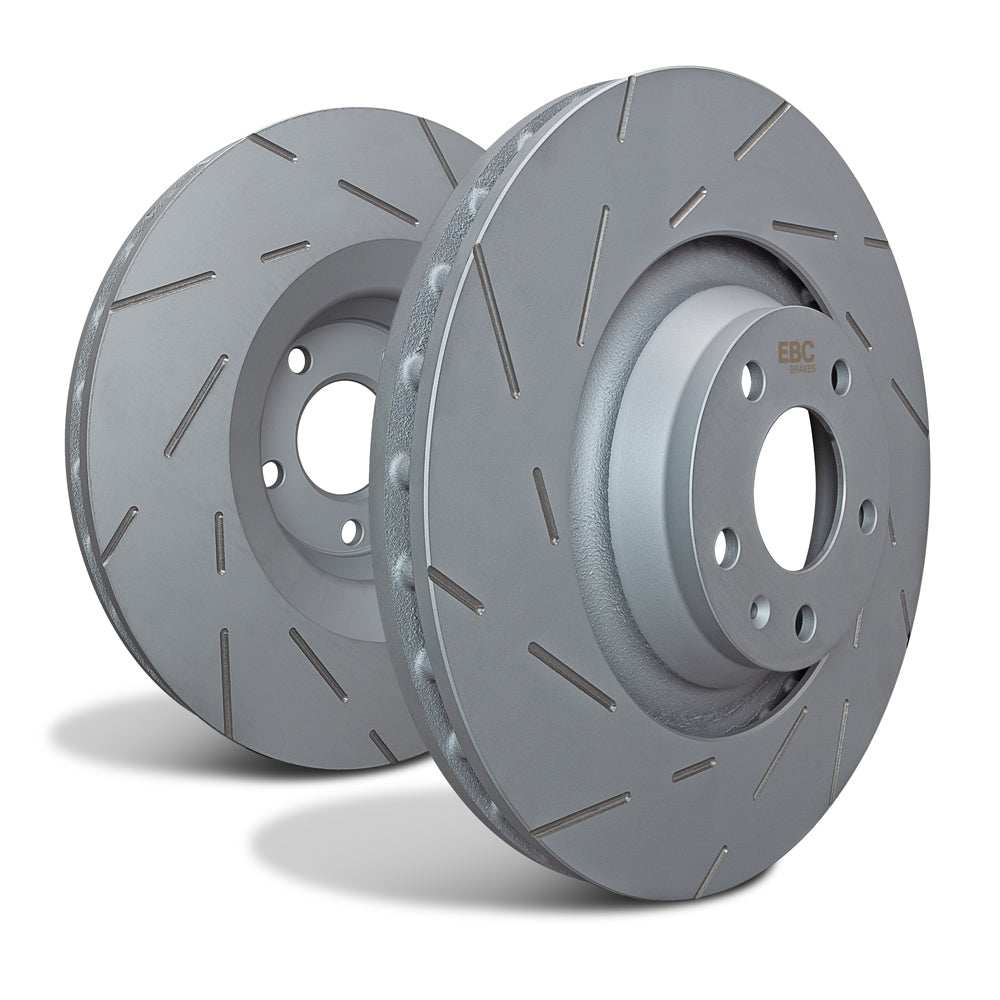 EBC Brakes 262x21mm Front USR Series Fine Slotted Discs (Pair) USR7126 - Performance HQ - United Kingdom