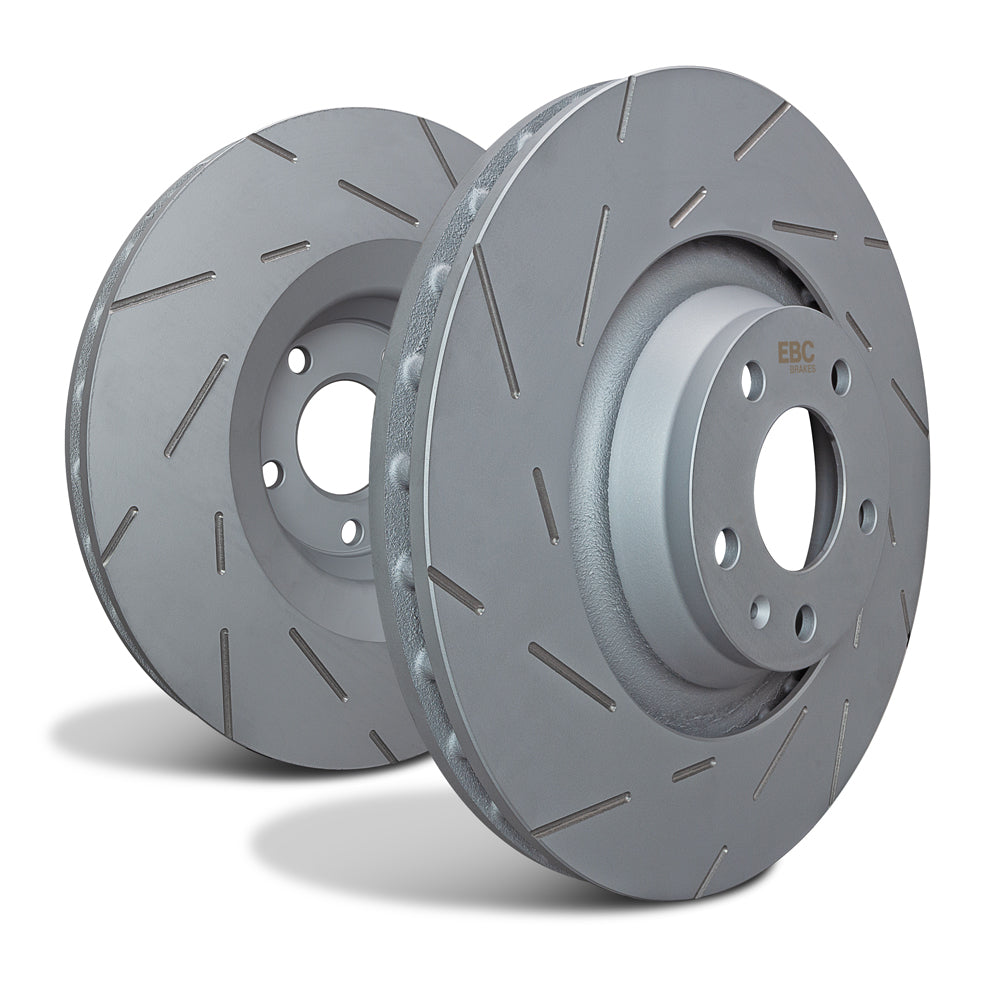 EBC Brakes 330x24mm Front USR Series Fine Slotted Discs (Pair) – USR1816R