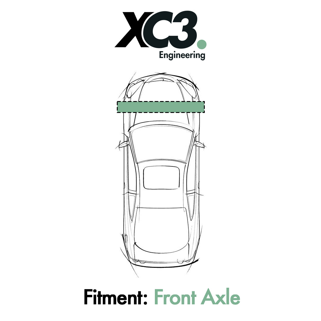 BMW M2 M3 M4 F80 F82 F87 Caliper Carrier – BTCC Rotor Upgrade for AP Racing CP9660 Caliper | XC3 Engineering