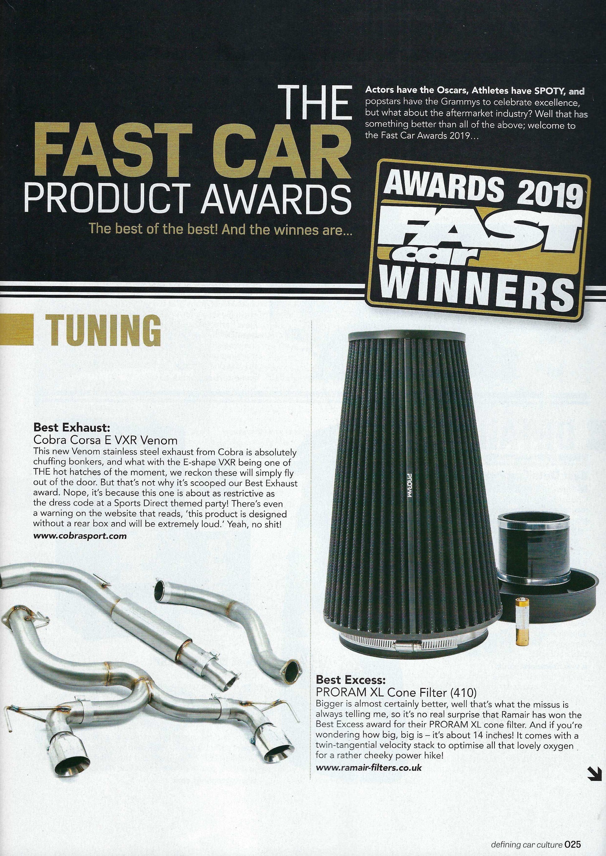 Cobra Sport Vauxhall Corsa E VXR (15-18) Venom Box Delete Race Exhaust - Performance HQ - United Kingdom