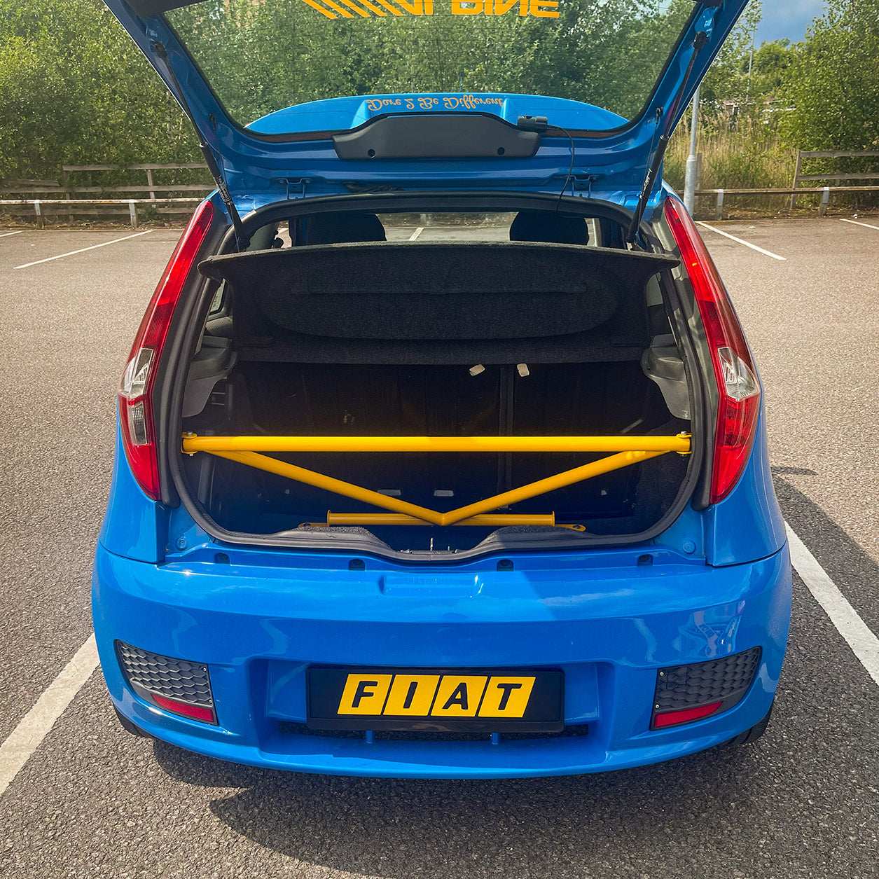 KBrace - Fiat Punto 188 MK2 Rear Strut Brace - Performance HQ - United Kingdom