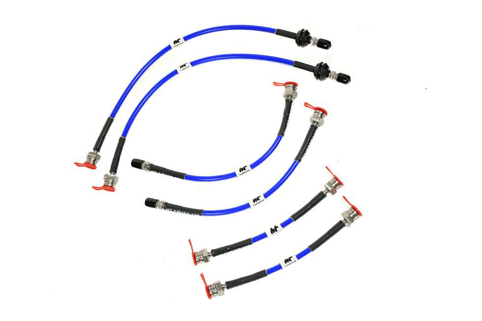 Forge Fiat Grande Punto - 1.4 T-Jet (Brembo Front Calipers) Brake Lines - Performance HQ - United Kingdom