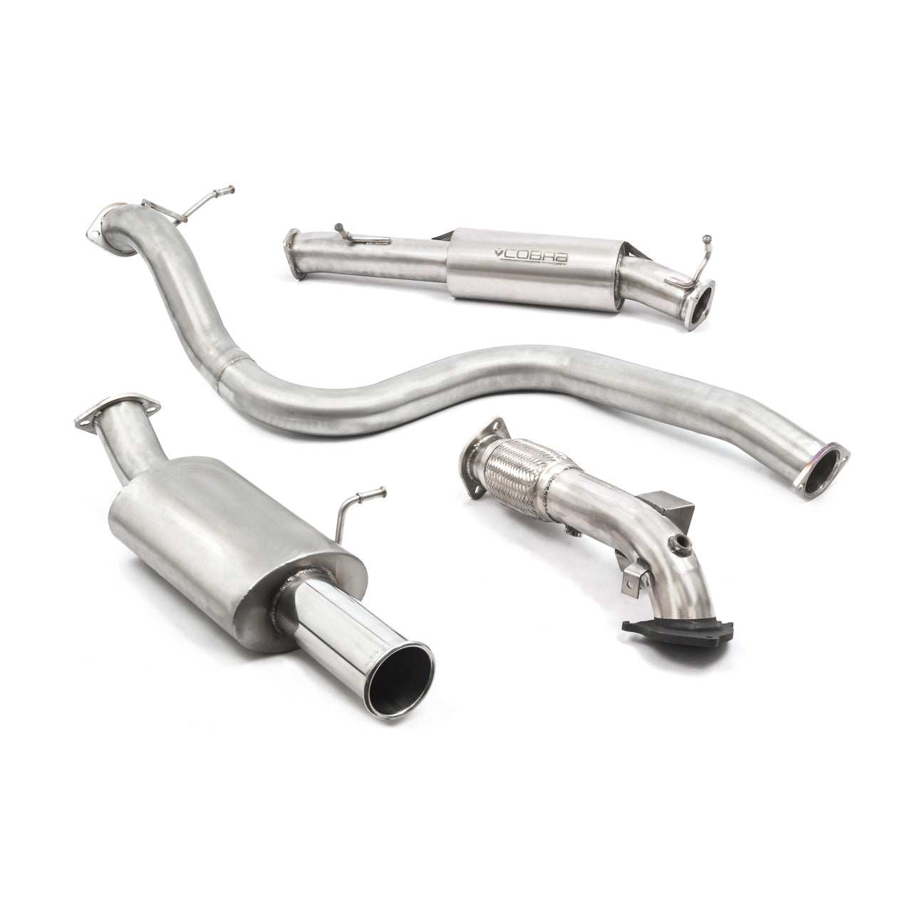 Cobra Sport Ford Fiesta (Mk7) ST 180/200 Turbo Back Exhaust - Performance HQ - United Kingdom