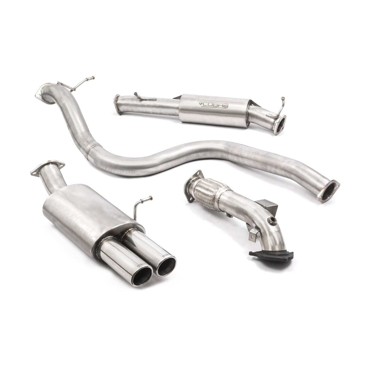 Cobra Sport Ford Fiesta (Mk7) ST 180/200 Turbo Back Exhaust - Performance HQ - United Kingdom
