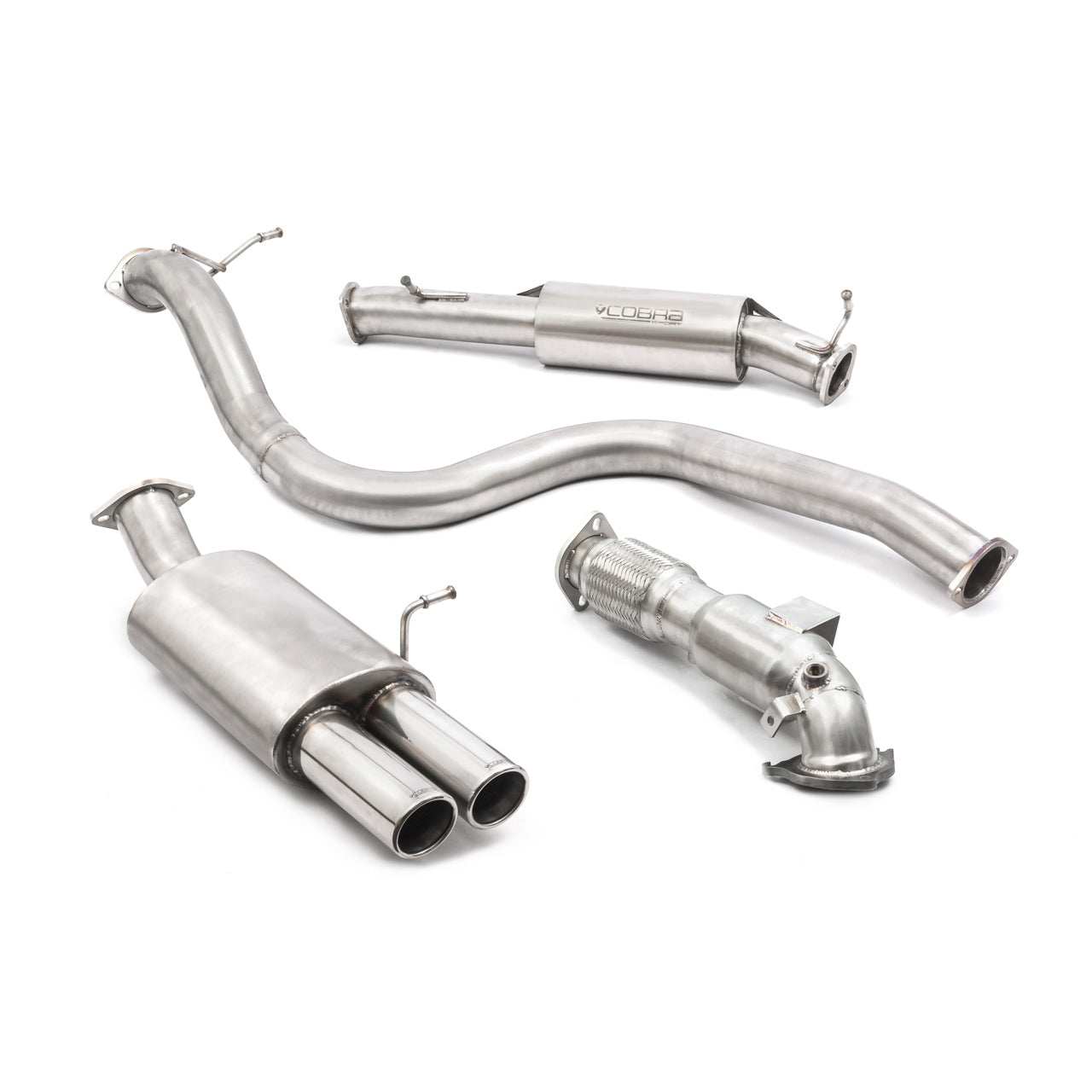 Cobra Sport Ford Fiesta (Mk7) ST 180/200 Turbo Back Exhaust - Performance HQ - United Kingdom