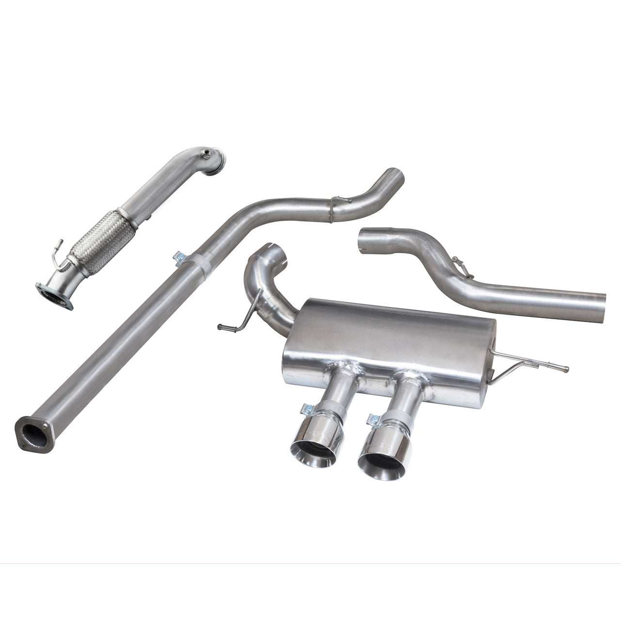 Cobra Sport Ford Focus ST 250 (Mk3) Turbo Back Exhaust - Performance HQ - United Kingdom