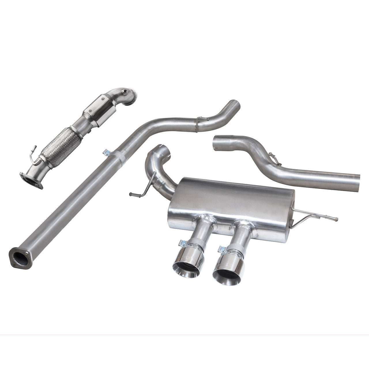 Cobra Sport Ford Focus ST 250 (Mk3) Turbo Back Exhaust - Performance HQ - United Kingdom
