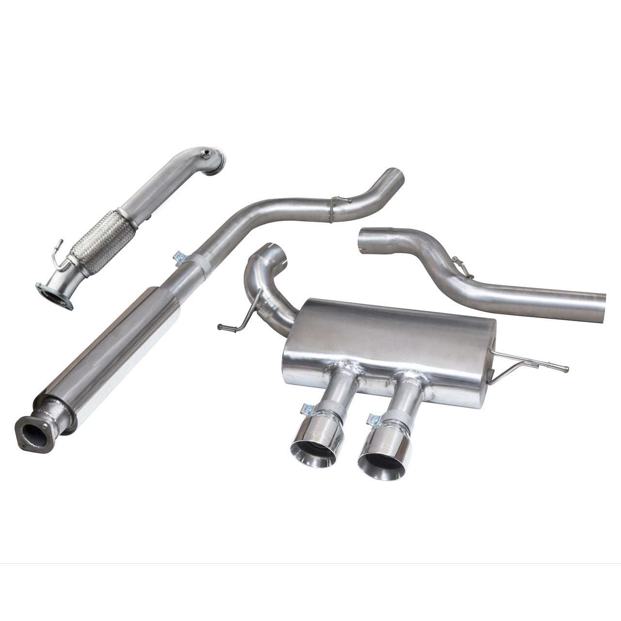 Cobra Sport Ford Focus ST 250 (Mk3) Turbo Back Exhaust - Performance HQ - United Kingdom