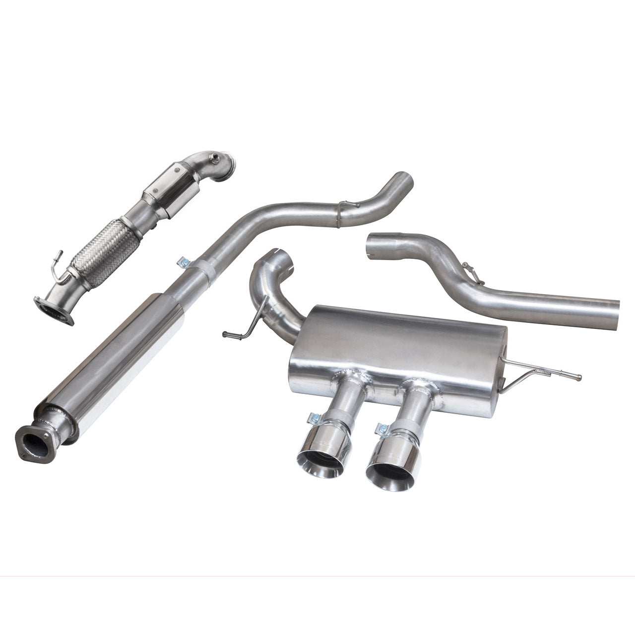 Cobra Sport Ford Focus ST 250 (Mk3) Turbo Back Exhaust - Performance HQ - United Kingdom