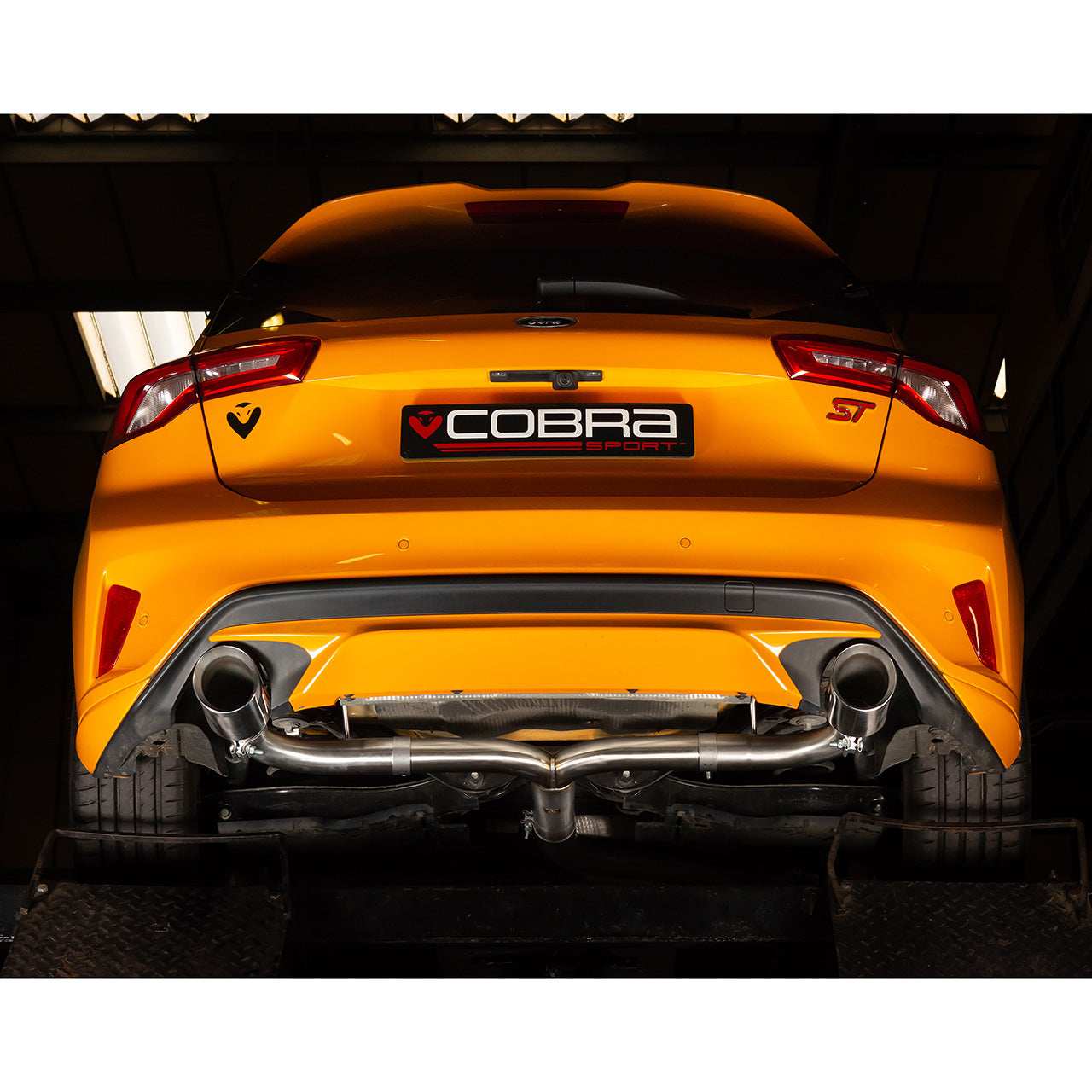 Cobra Sport Ford Focus ST (Mk4) Box Delete Race GPF-Back Exhaust - Performance HQ - United Kingdom