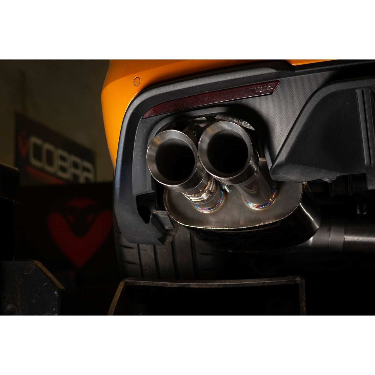Cobra Sport Ford Mustang 5.0 V8 GT (2018>) Facelift 3 Valved Cat Back Exhaust - Performance HQ - United Kingdom