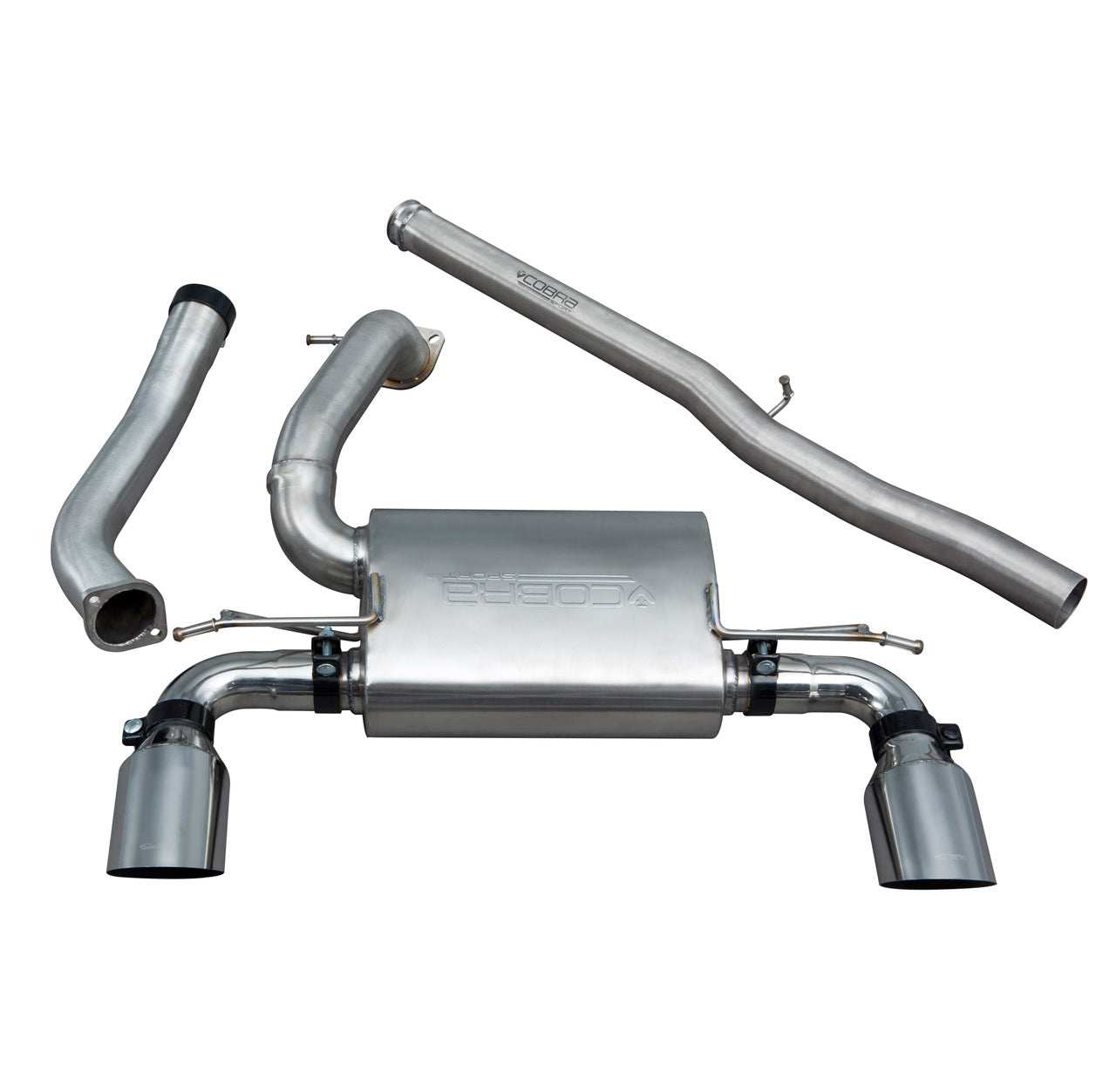 Cobra Sport Ford Focus RS (MK3) Cat Back Exhaust - Performance HQ - United Kingdom