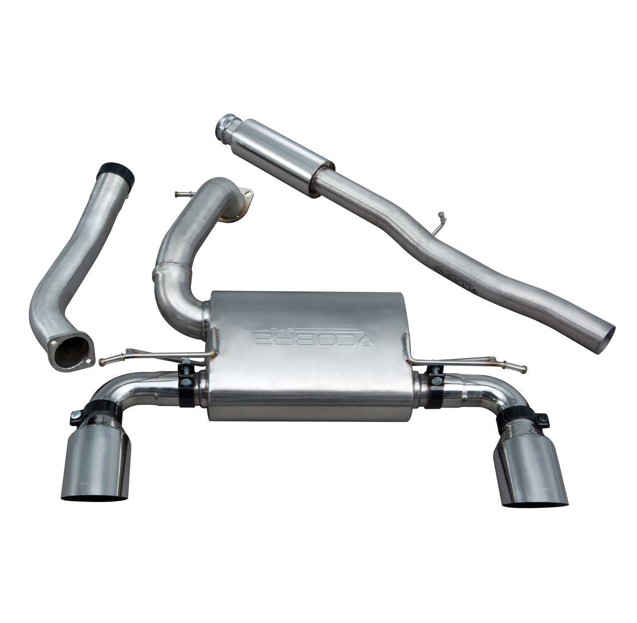 Cobra Sport Ford Focus RS (MK3) Cat Back Exhaust - Performance HQ - United Kingdom