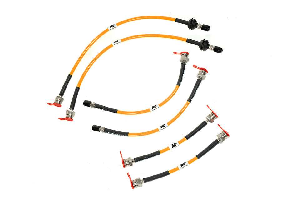 Forge Ford Focus RS Mk1 Brake Lines - Performance HQ - United Kingdom
