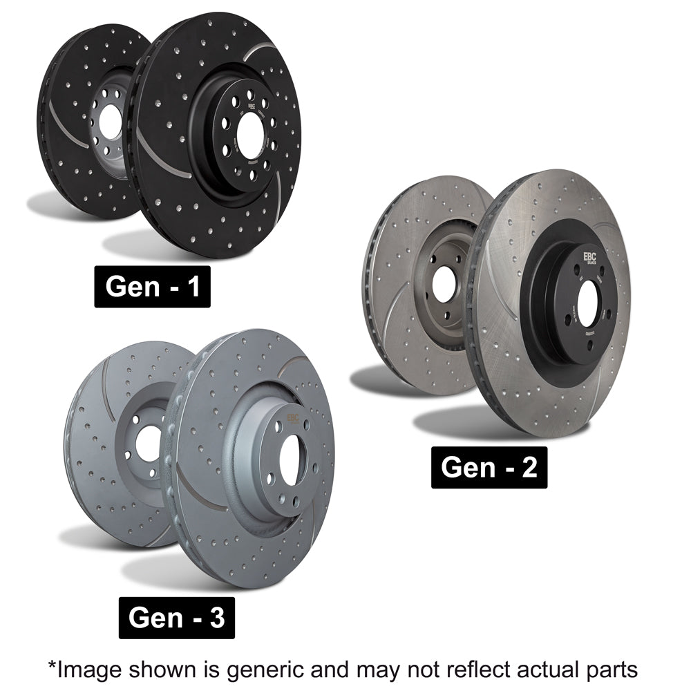 EBC Brakes 250x10mm Rear GD Series Sport Discs (Pair) – GD1408