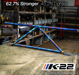 K-Brace - BMW 3 Series Convertible E93 Rear Strut Brace