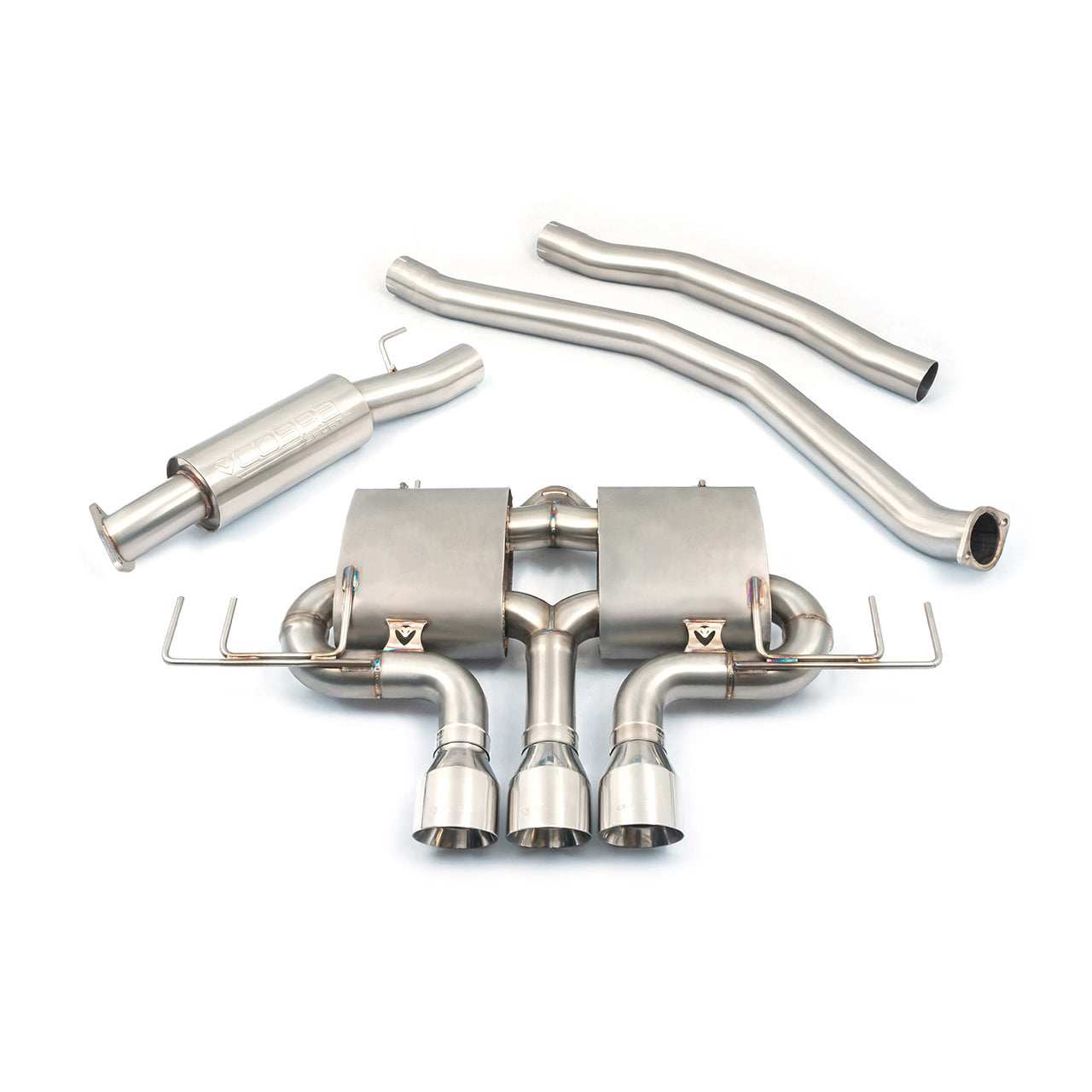 Cobra Sport Honda Civic Type R (FK8) RHD GPF & LHD Models Front Flex Back Exhaust - Performance HQ - United Kingdom