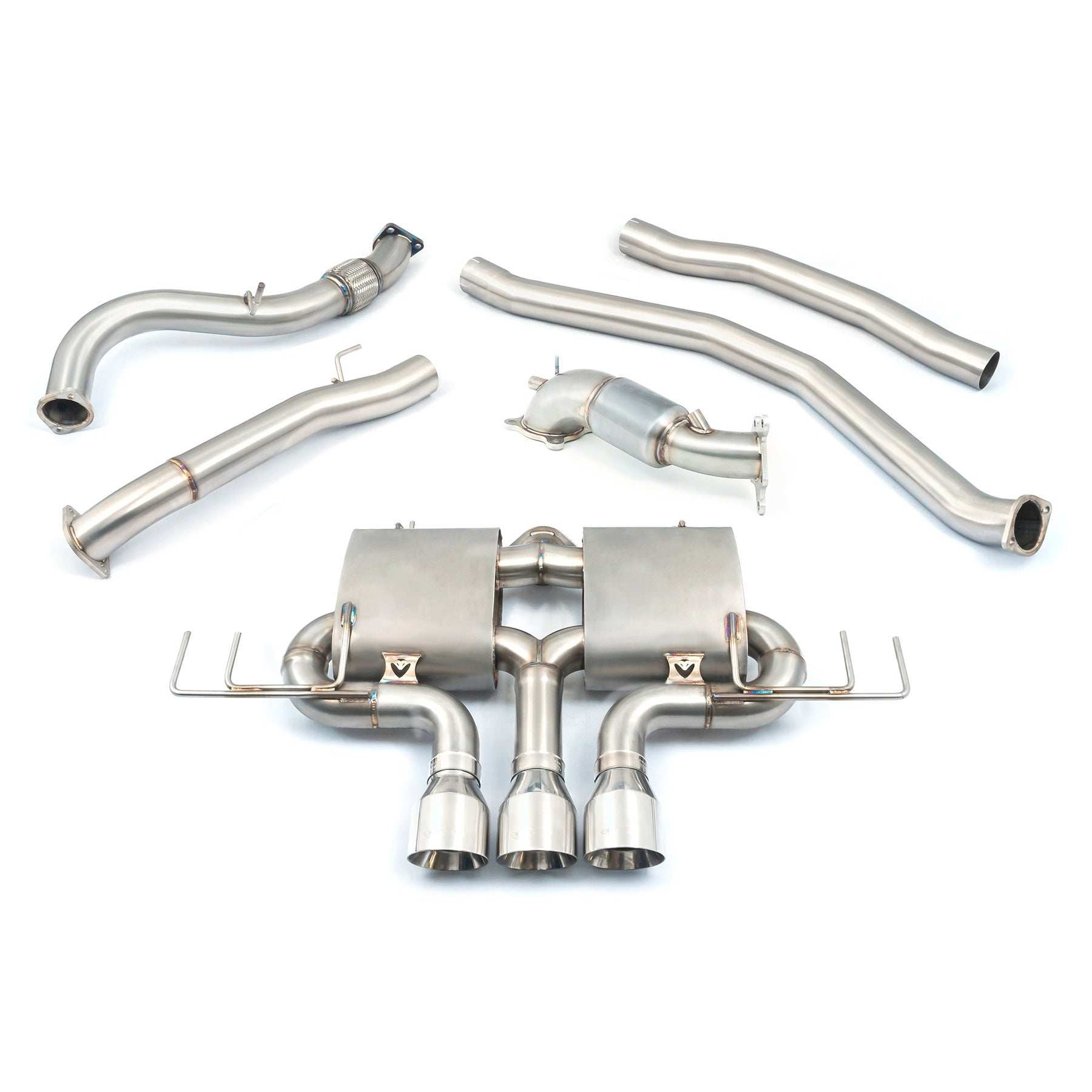 Cobra Sport Honda Civic Type R (FK8) RHD (Pre-GPF) Turbo Back Exhaust - Performance HQ - United Kingdom