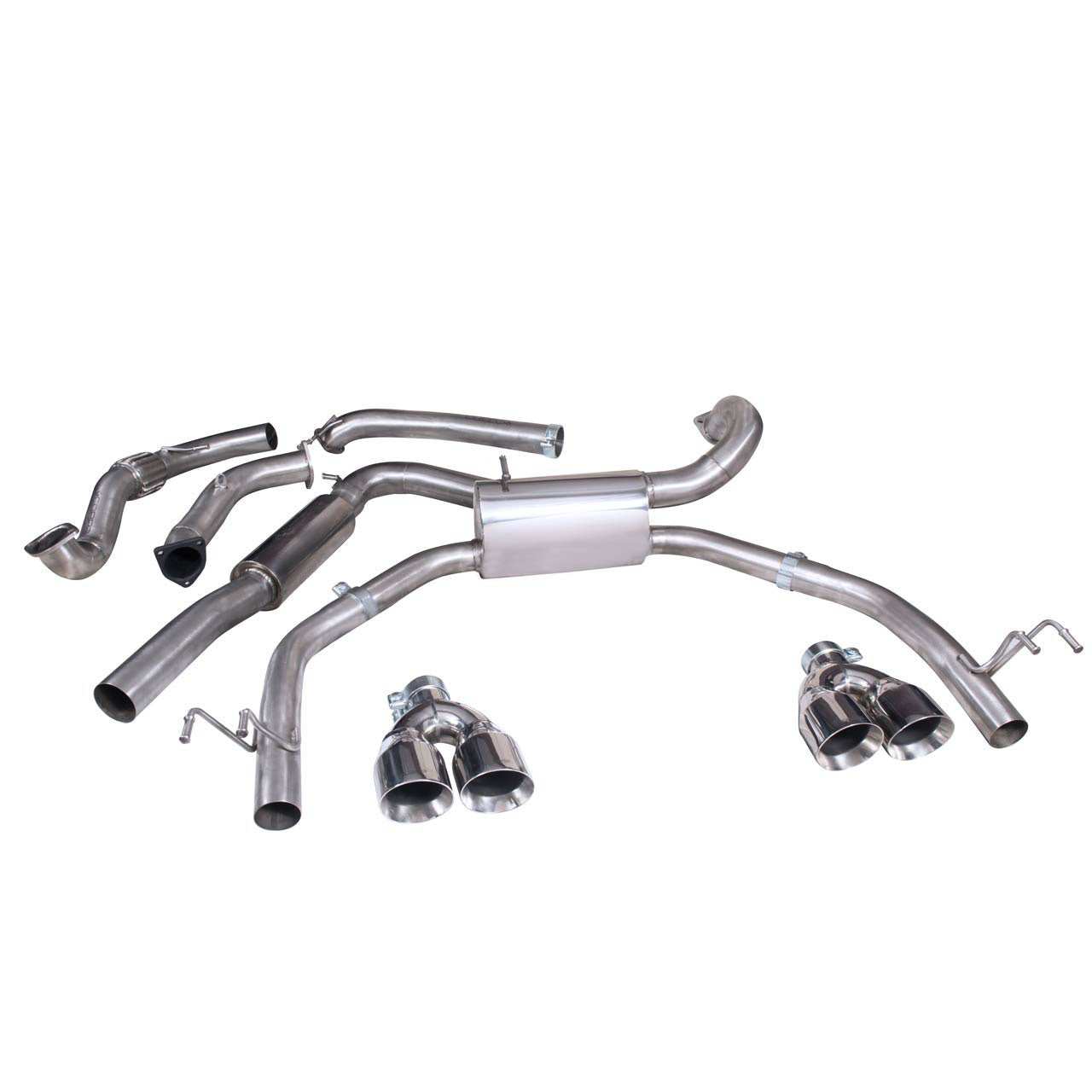 Cobra Sport Honda Civic Type R (FK2) Cat Back Exhaust - Performance HQ - United Kingdom